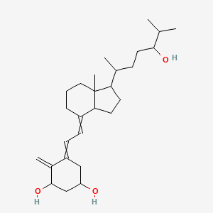 molecular formula C27H44O3 B12469771 Impurity A of Tacalcitol 