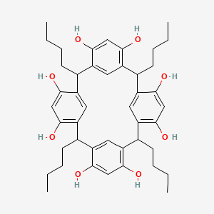 2,8,14,20-Tetrabutylpentacyclo[19.3.1.13,7.19,13.115,19]octacosa-1(25),3(28),4,6,9(27),10,12,15,17,19(26),21,23-dodecaene-4,6,10,12,16,18,22,24-octol