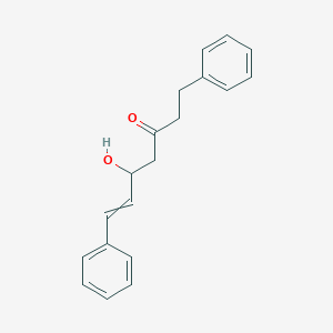 5-Hydroxy-1,7-diphenylhept-6-en-3-one