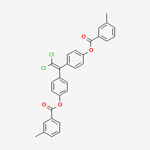 (2,2-Dichloroethene-1,1-diyl)dibenzene-4,1-diyl bis(3-methylbenzoate)