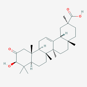 molecular formula C30H46O4 B1247009 地莲酸 B 