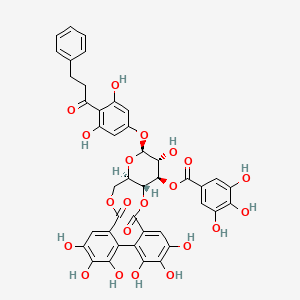 molecular formula C42H34O21 B1247016 thonningianin A CAS No. 271579-11-4