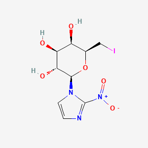 1-(6-Deoxy-6-iodo-beta-d-galactopyranosyl)-2-nitroimidazole