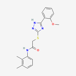 N-(2,3-dimethylphenyl)-2-{[5-(2-methoxyphenyl)-4H-1,2,4-triazol-3-yl]sulfanyl}acetamide