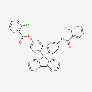 9H-fluorene-9,9-diyldibenzene-4,1-diyl bis(2-chlorobenzoate)