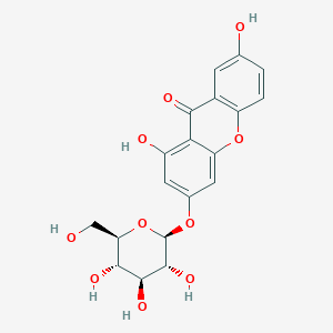 molecular formula C19H18O10 B1247027 Xanthohypericoside 