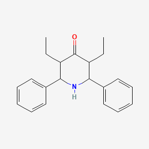 3,5-Diethyl-2,6-diphenylpiperidin-4-one