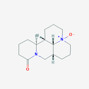 molecular formula C15H24N2O2 B1247051 (1S,2S,9R,17R)-13-oxido-7-aza-13-azoniatetracyclo[7.7.1.02,7.013,17]heptadecan-6-one 