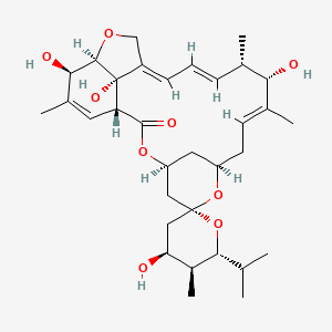 molecular formula C33H48O9 B1247052 阿维菌素 B2b 苷元 