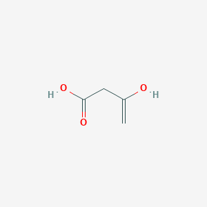 molecular formula C4H6O3 B1247060 3-hydroxybut-3-enoic Acid 