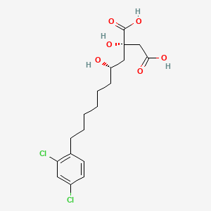 (S)-2-((S)-8-(2,4-dichlorophenyl)-2-hydroxyoctyl)-2-hydroxysuccinic acid