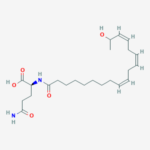 molecular formula C23H38N2O5 B1247072 Volicitin 