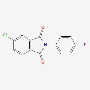 5-Chloro-2-(4-fluorophenyl)isoindole-1,3-dione