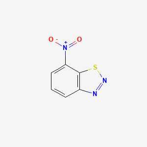 molecular formula C6H3N3O2S B12470891 7-Nitro-1,2,3-benzothiadiazole 