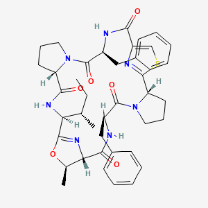 molecular formula C41H49N7O6S B1247093 Ceratospongamide 