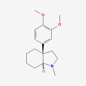 molecular formula C17H25NO2 B1247095 Mesembrane 