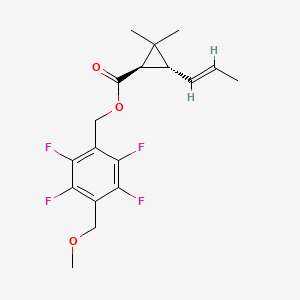 molecular formula C18H20F4O3 B1247102 Metofluthrin, trans-(E)- CAS No. 1338606-01-1