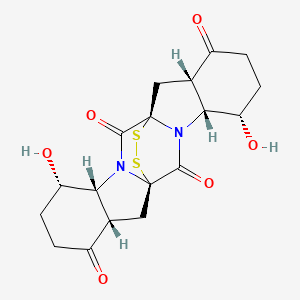 molecular formula C18H20N2O6S2 B1247105 rostratin B 