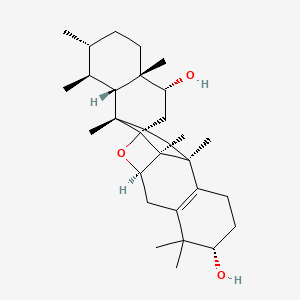 molecular formula C30H48O3 B1247107 Petatrichol B 