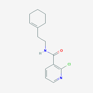 2-chloro-N-[2-(cyclohex-1-en-1-yl)ethyl]pyridine-3-carboxamide