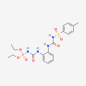 molecular formula C19H25N4O7PS B1247135 Unii-IU0ZQ7K4C8 