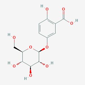 5-(beta-D-glucopyranosyloxy)-2-hydroxybenzoic acid