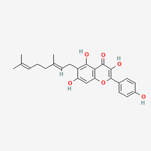 molecular formula C25H26O6 B1247146 Macarangin 