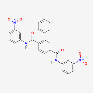 N,N'-bis(3-nitrophenyl)biphenyl-2,5-dicarboxamide