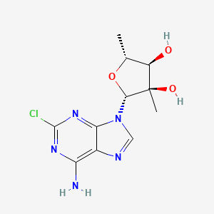 Adenosine, 2-chloro-5'-deoxy-2'-C-methyl-