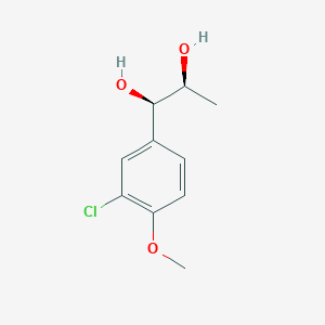 molecular formula C10H13ClO3 B1247157 曲马多 