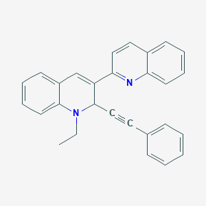 1'-Ethyl-2'-(2-phenylethynyl)-2'H-2,3'-biquinoline