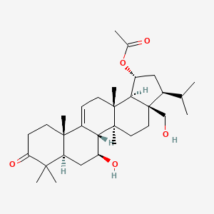 molecular formula C32H50O5 B1247160 Rubiarbonone A 