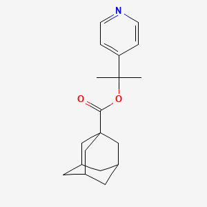 2-(4-Pyridyl)propan-2-yl 1-adamantanecarboxylate