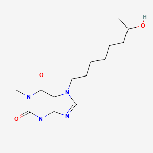 1,3-Dimethyl-7-(7-hydroxyoctyl)xanthine