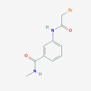 3-[(2-Bromoacetyl)amino]-N-methylbenzamide