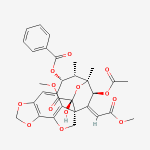 molecular formula C31H30O13 B1247189 Taiwankadsurin C 