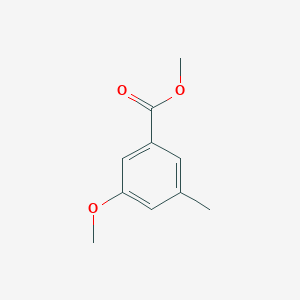 molecular formula C10H12O3 B012472 Methyl 3-methoxy-5-methylbenzoate CAS No. 108593-44-8