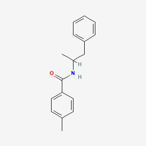 4-methyl-N-(1-phenylpropan-2-yl)benzamide