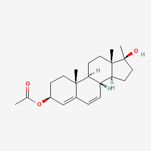 17-Methylandrosta-4,6-diene-3beta,17beta-diol 3-acetate