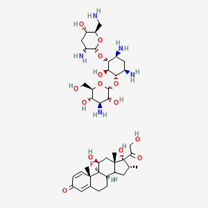 molecular formula C40H66FN5O14 B1247203 Dexamethasone mixture with tobramycin CAS No. 288392-57-4