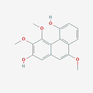 molecular formula C17H16O5 B1247206 Fimbriol A 