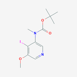 tert-butyl N-(4-iodo-5-methoxypyridin-3-yl)-N-methylcarbamate