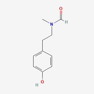 N-Methyl-N-formyl-4-hydroxybenzeneethaneamine
