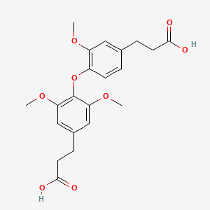 molecular formula C21H24O8 B1247233 Apteniol D 
