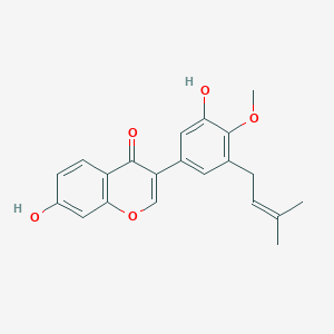 molecular formula C21H20O5 B1247241 Erylatissin A 