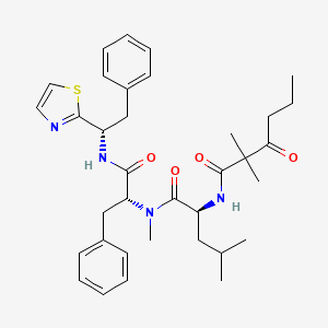 molecular formula C35H46N4O4S B1247242 Dolastatin 18 