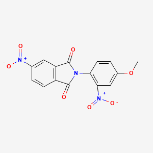 2-(4-Methoxy-2-nitrophenyl)-5-nitroisoindole-1,3-dione