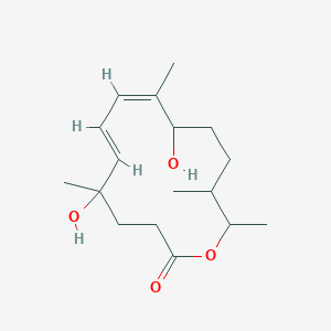 molecular formula C17H28O4 B1247260 Albocycline k3 