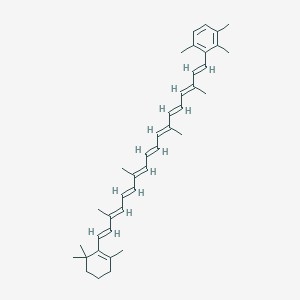 molecular formula C40H52 B1247261 beta-Isorenieratene 