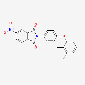 2-[4-(2,3-Dimethylphenoxy)phenyl]-5-nitroisoindole-1,3-dione